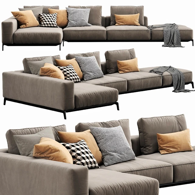 Flexform Ettore Sectional — Descargar