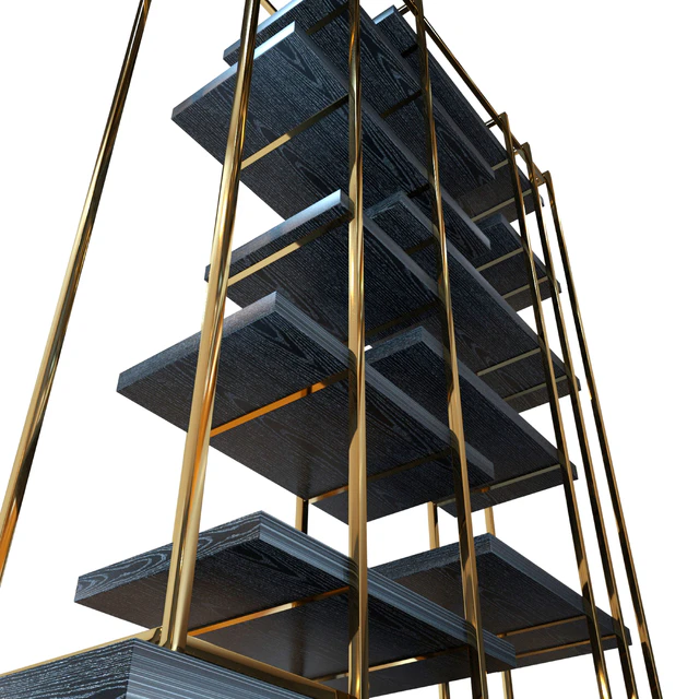 Стеллаж Cabinet Rack EICHHOLTZ 113290 112000 WARD — Скачать