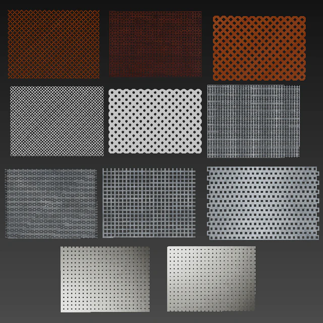 Perforated panel — Descargar