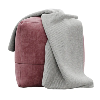 Cotton Canvas Square Pouf by Westelm — Ver 6