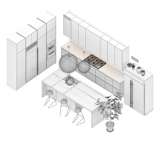 Kitchen Piet Boon SIGNATURE 2 (vray GGX, corona PBR) — Descargar