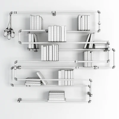 Bookshelf "Stella Bleu" 2 — Ver 2