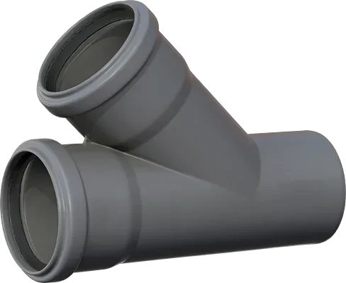 modular plastic pipe y connector 001 — Descargar