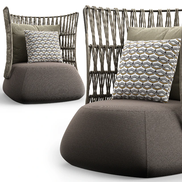 Armchair B&B Fat-Sofa Outdoor FA91A — Descargar