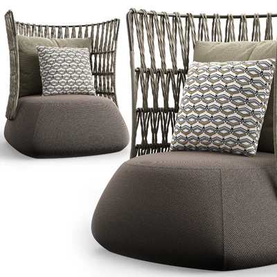 Armchair B&B Fat-Sofa Outdoor FA91A — Ver 5