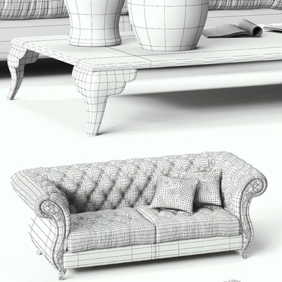 CorteZARI GABRIEL Sofa — Ver 3