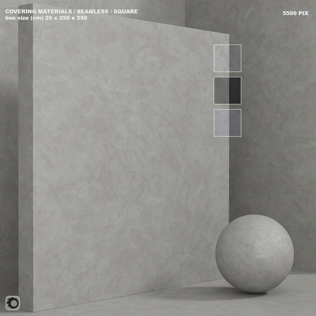 Material (seamless) - concrete plaster set 139 — Descargar