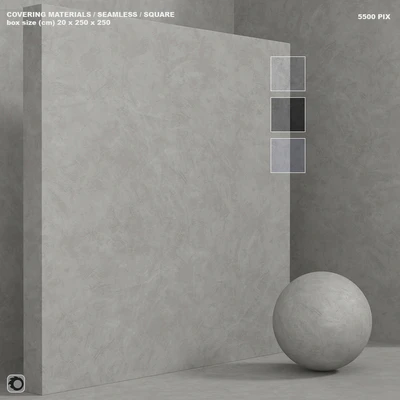 Material (seamless) - concrete plaster set 139 — Ver 1