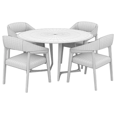 Lara Chair And Twist Table — Ver 4