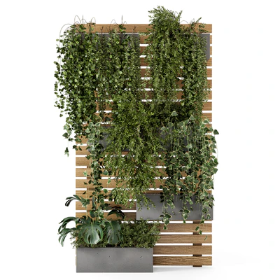 Outdoor Plants Pallet vertical planter  Pots - Set 686 — Вид 7