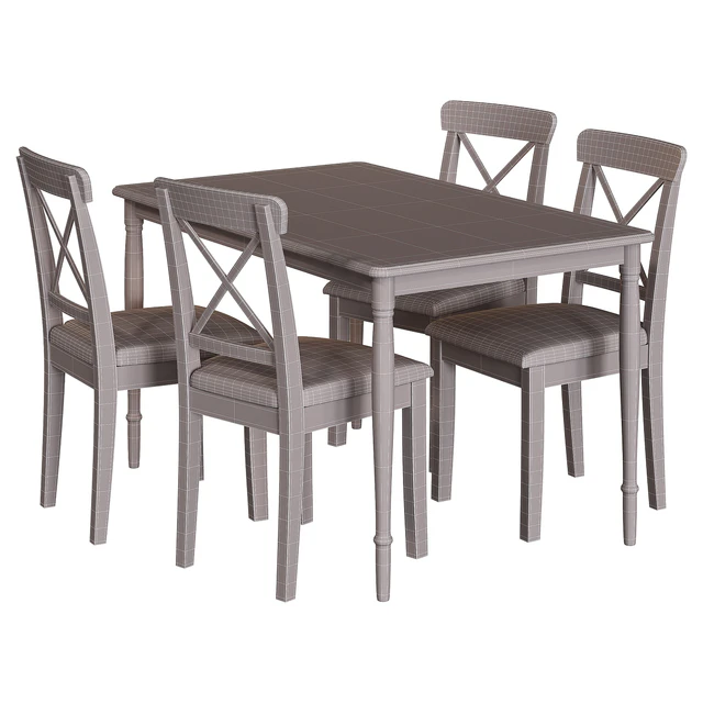 DANDERYD / INGOLF Стол и стул Ikea — Скачать
