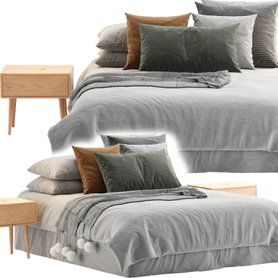 Scandinavian Bed — Вид 3