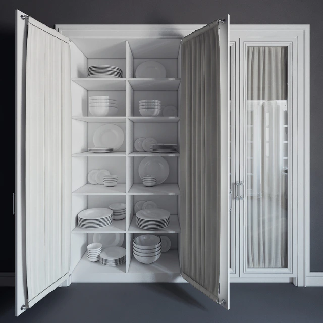 Built-in wardrobe 03 \ fitted wardrobe 03 — Descargar