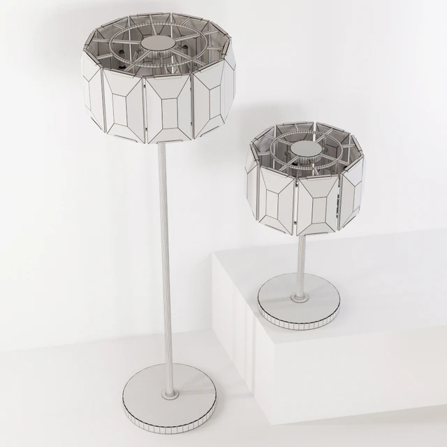 HARLOW CRYSTAL TABLE LAMP, FLOOR LAMP — Descargar