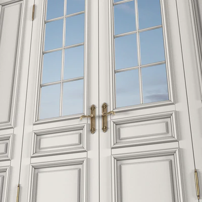 Column Porch MODERN ENTRANCE to the house Classic Front Porch Portico FRONT DOOR — View 4
