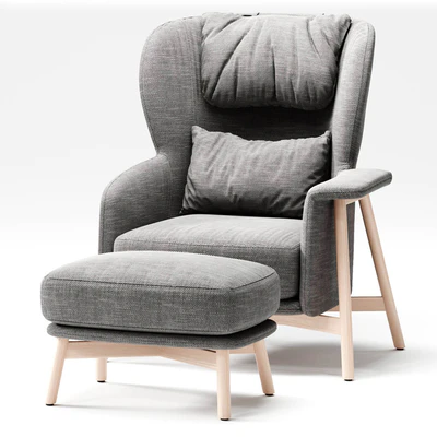 Saba Italia KEPI Armchair — Ver 3