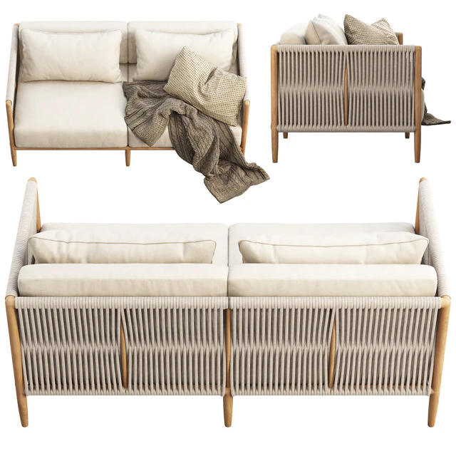 Brown Jordan Maldives Loveseat Sofa — Descargar