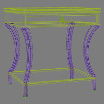 Bakerfurniture Lamp Table — Ver 5