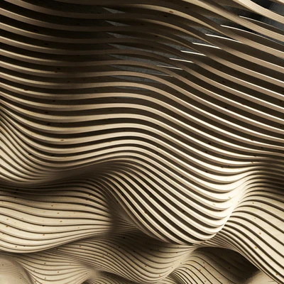 Parametric ceiling — Вид 1