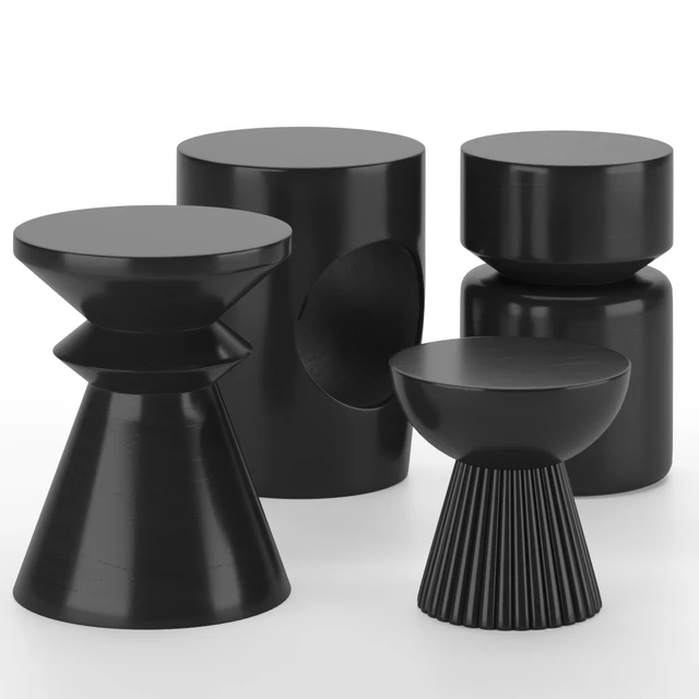 Set of side tables 01 — Скачать