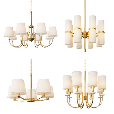Four Nice Classic Chandeliers — Скачать