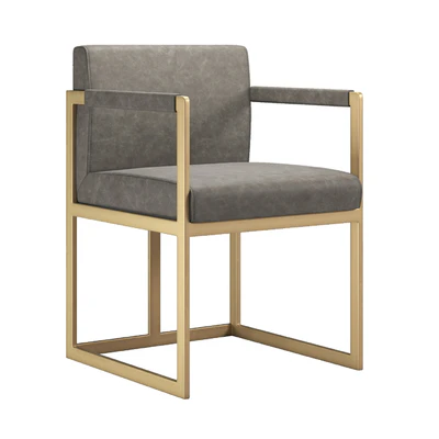 RH Wexler Leather Armchair — Ver 1