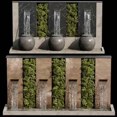 Waterfall fountains cascade 20 — Ver 1