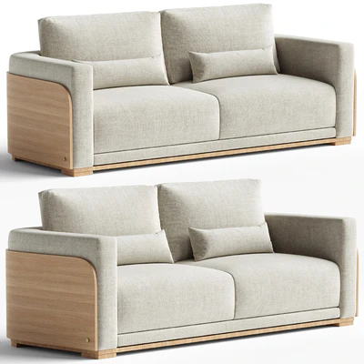 Galapagos Wooden Frame Sofa — Ver 1