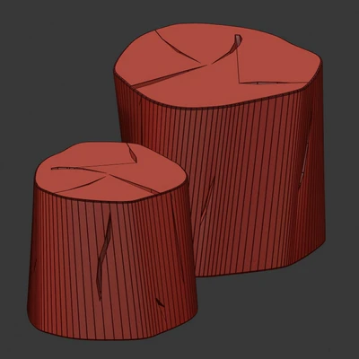 Столики из пней — Вид 6