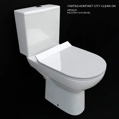 УНИТАЗ коллекция CITY Сersanit — Вид 3