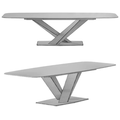 Cattelan Italia Stratos Crystalart Dining Table — Вид 3