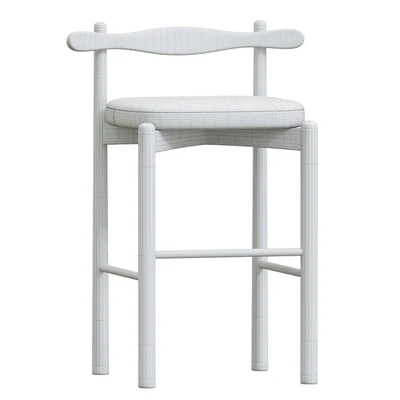 Counter Stool UCA, Dark Brown Wood — Вид 5