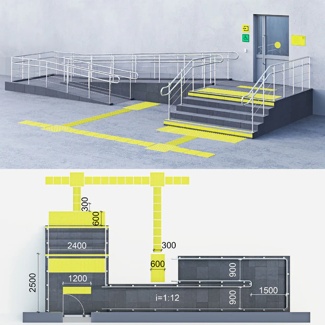 Adaptation of the entrance to the building for the disabled — Descargar
