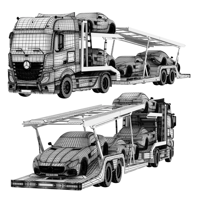 Mercedes Actros — Скачать