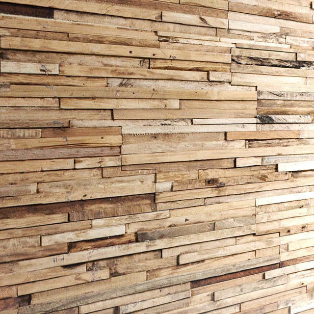 ART wall of boards. panel from boards, wooden decor, boards, wooden wall, panel, slats — Descargar