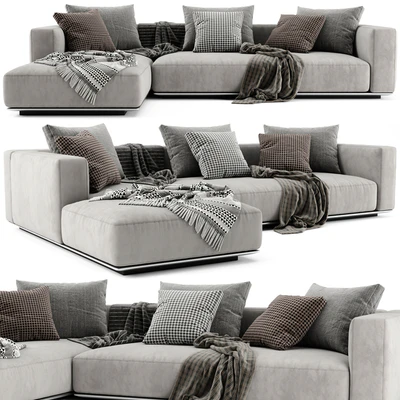 Flexform Grandemare Chaise Longue Sofa — Ver 1