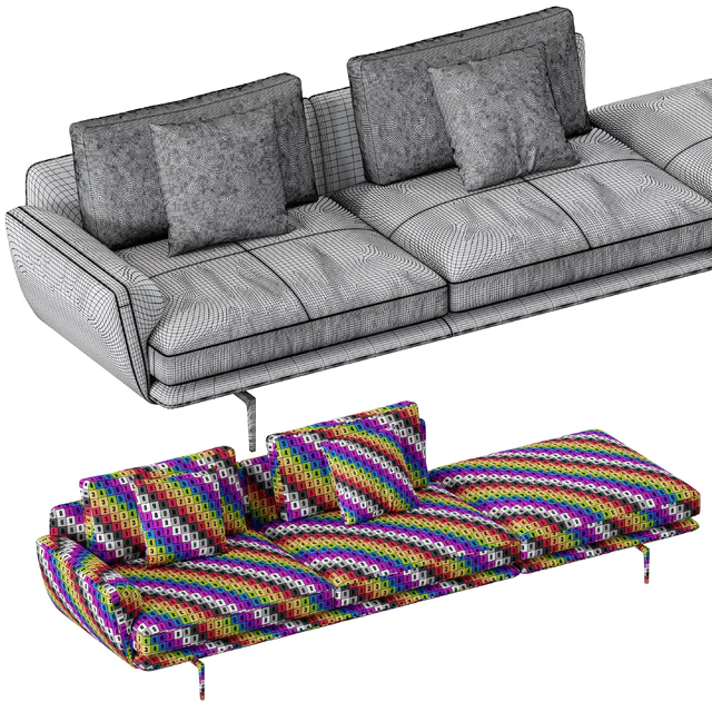 Poltrona Frau / Get Back Sofa XS — Descargar