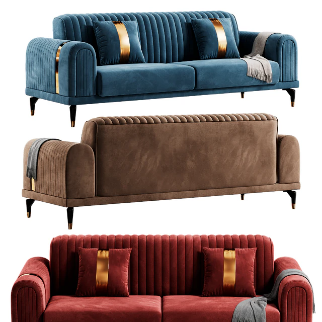 FH 5020 Luxury Italian Sofa — Скачать