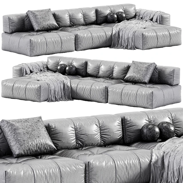 Modular Sofa Armrest Apollo — Descargar