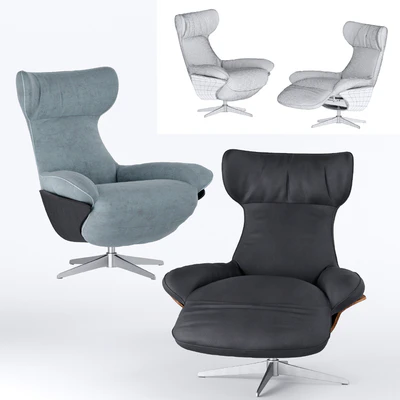 Ilia Recliner Chair (Natuzzi) — Вид 3
