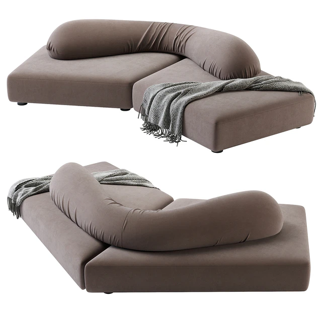 On The Rocks EDRA Sofa — Скачать
