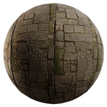 mossy stone walkway 002 — Descargar