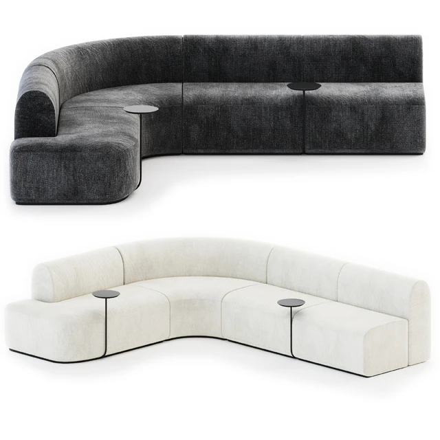 ARTIKO Sectional modular fabric sofa AT 16 by MDD — Descargar