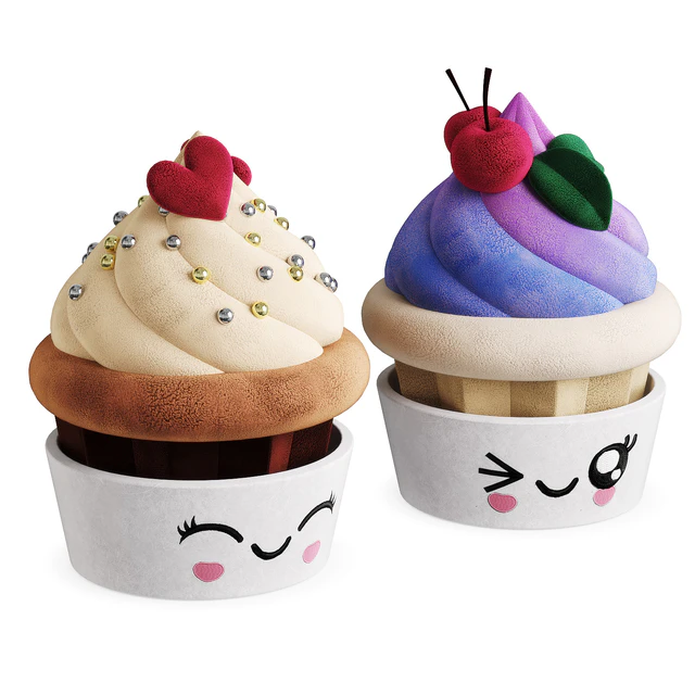 Children's Toy Plush Cupcake — Descargar