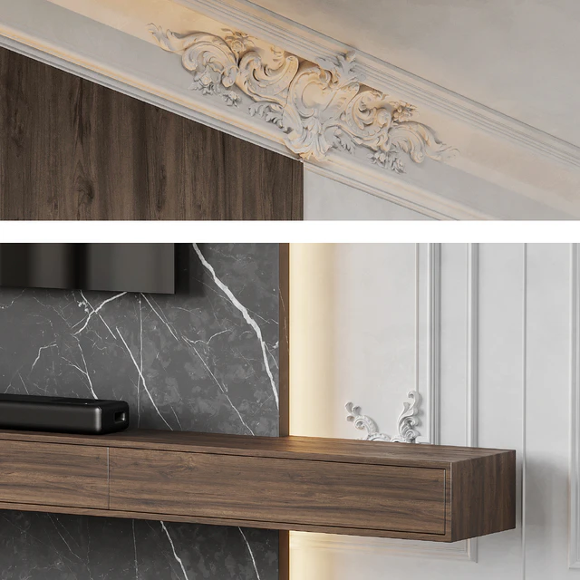 TV Wall Set Pro 01 — Скачать