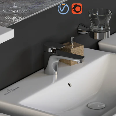 Villeroy & Boch коллекция Avento умывальники — Вид 3