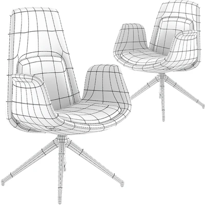 Office chair Milani Nordic — Ver 4