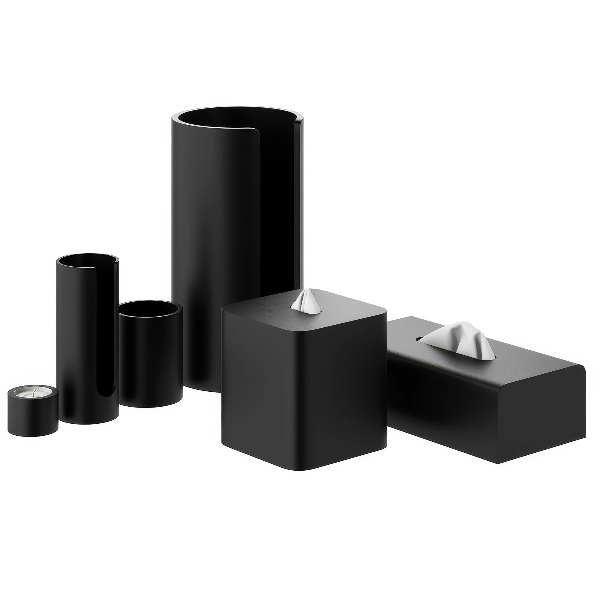 black stone bathroom accessories by decor walther — Download