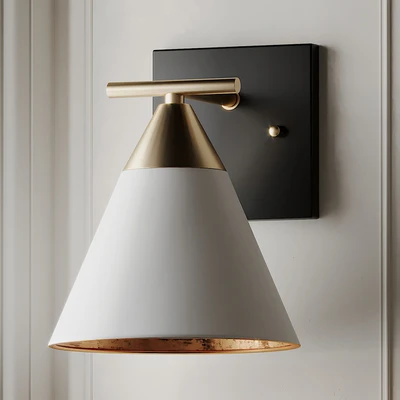YOUNG HOUSE LOVE CLAD CONE BATH SCONCE — Вид 1