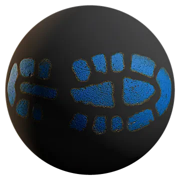 paint footprint 002 — Descargar